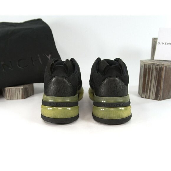Givenchy GIV 1 Black Calf Leather Oversize Sneakers 38.5 NIB - Picture 8 of 12